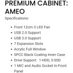 Punta Ameo Gaming Cabinet - Image 2