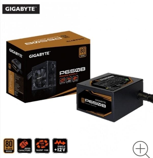 Gigabyte 650watt Bronze Power Supply