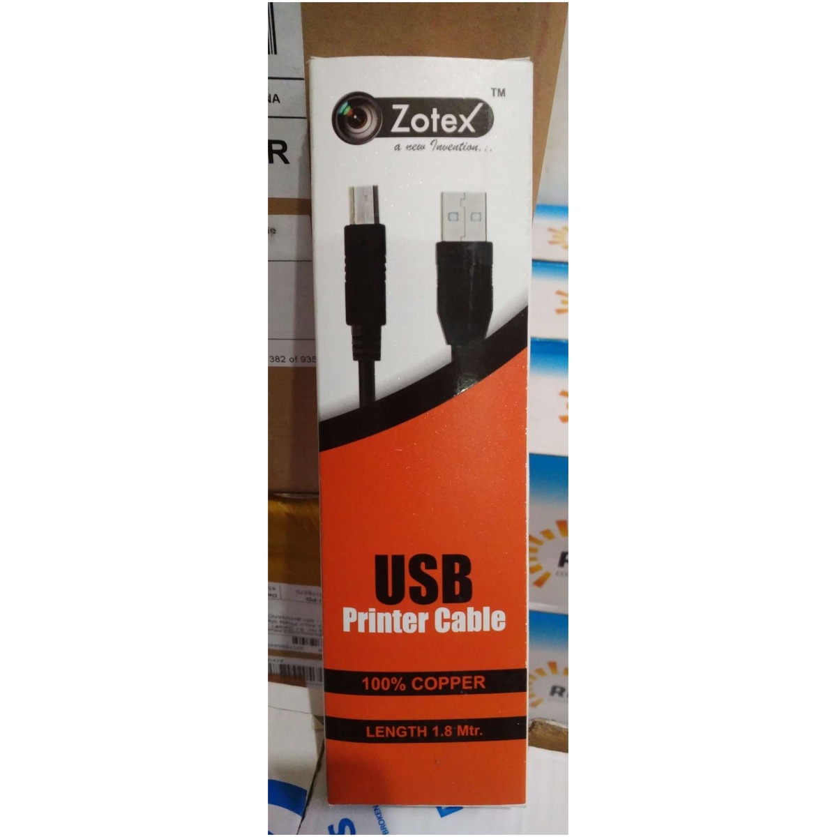 Zotex USB Printer Cable 1.8mtr - Image 1