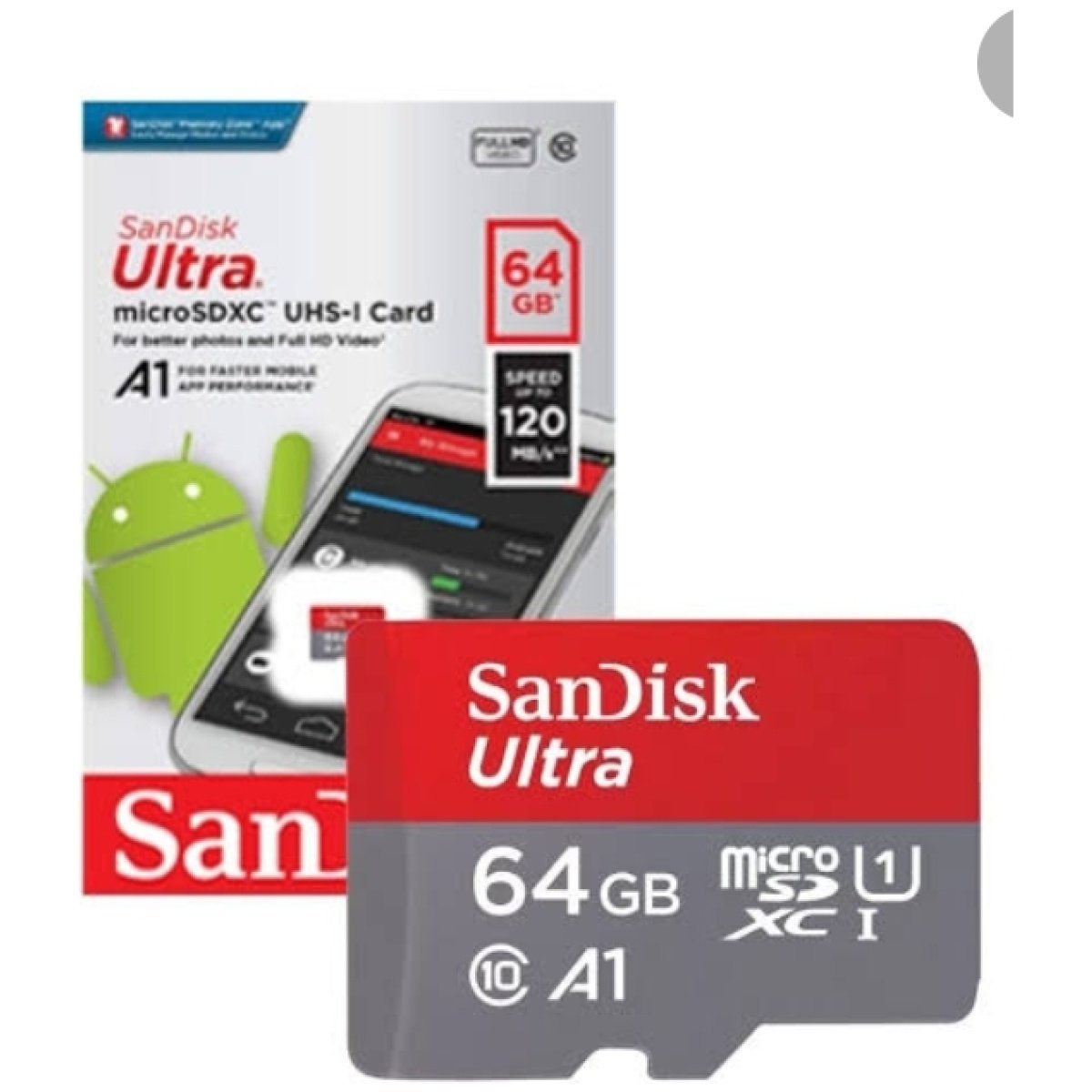 Sandisk 64GB Micro SD Card - Image 1
