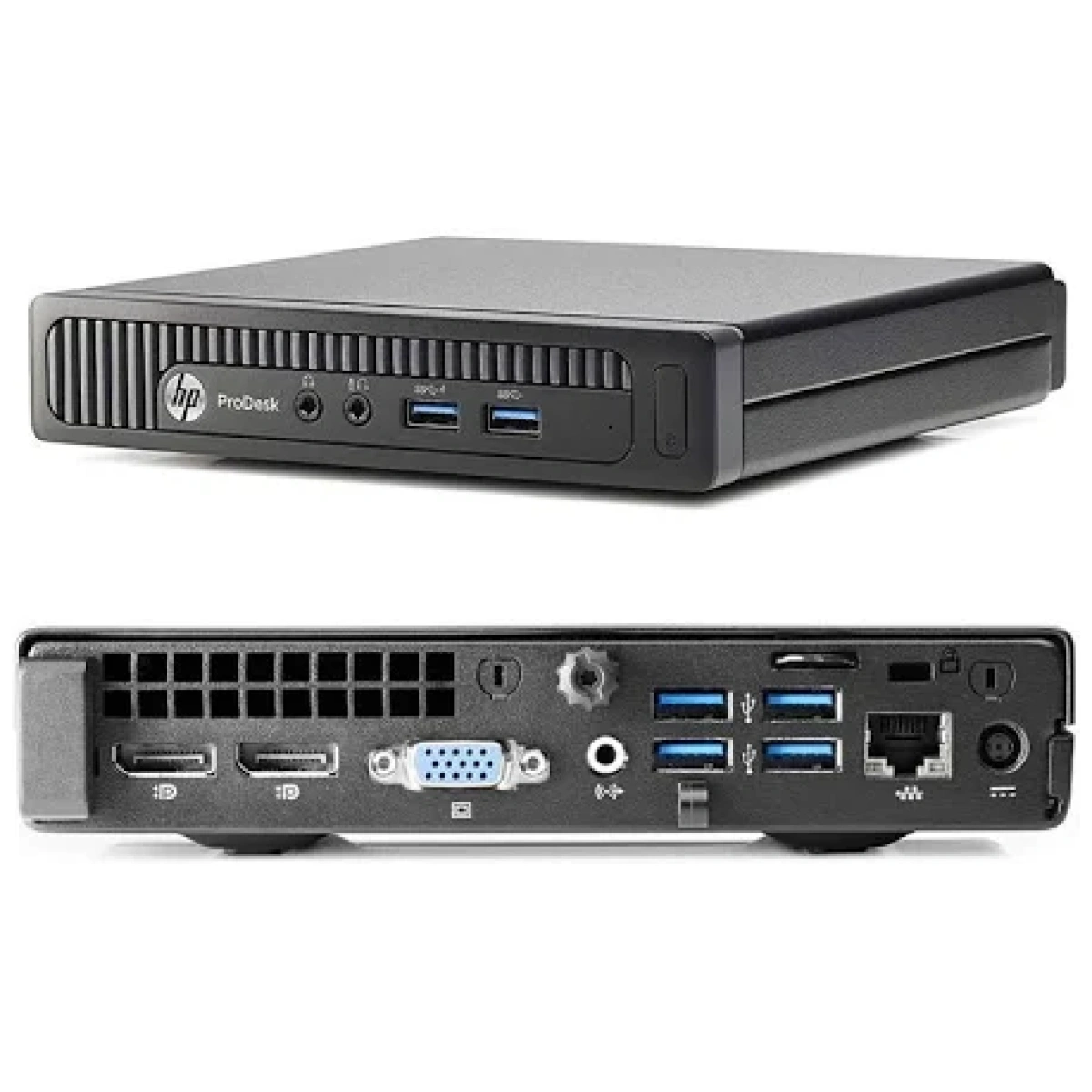 Refurbished HP Pro Desk Core i5 4th/8GB/256GB Windows 10 Intel Core i5 4th Generation 8GB DDR3 256 GB SSD Mini PC - Image 1