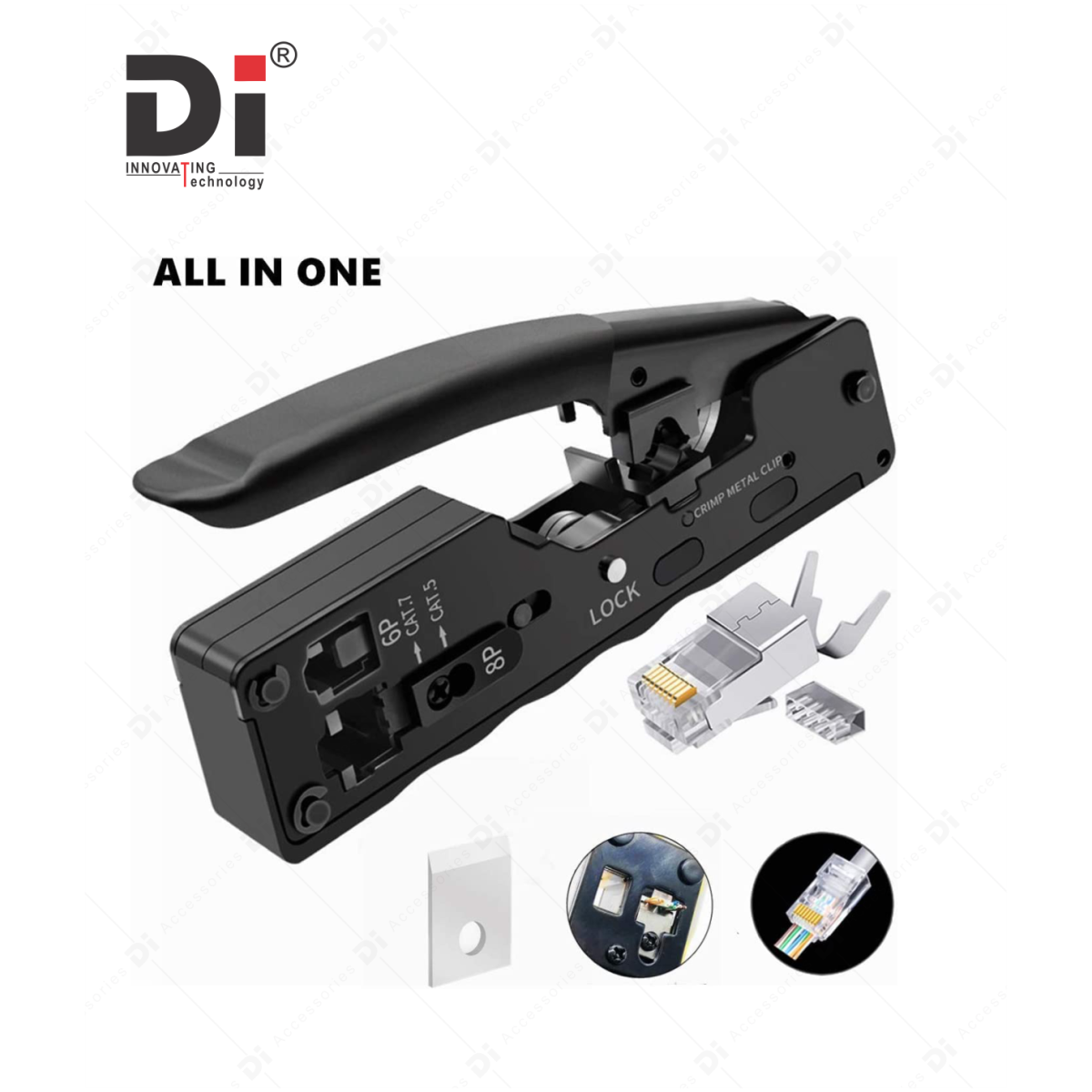 CRIMPING TOOL CAT7 (HAND PRESS TOOL) - Image 1
