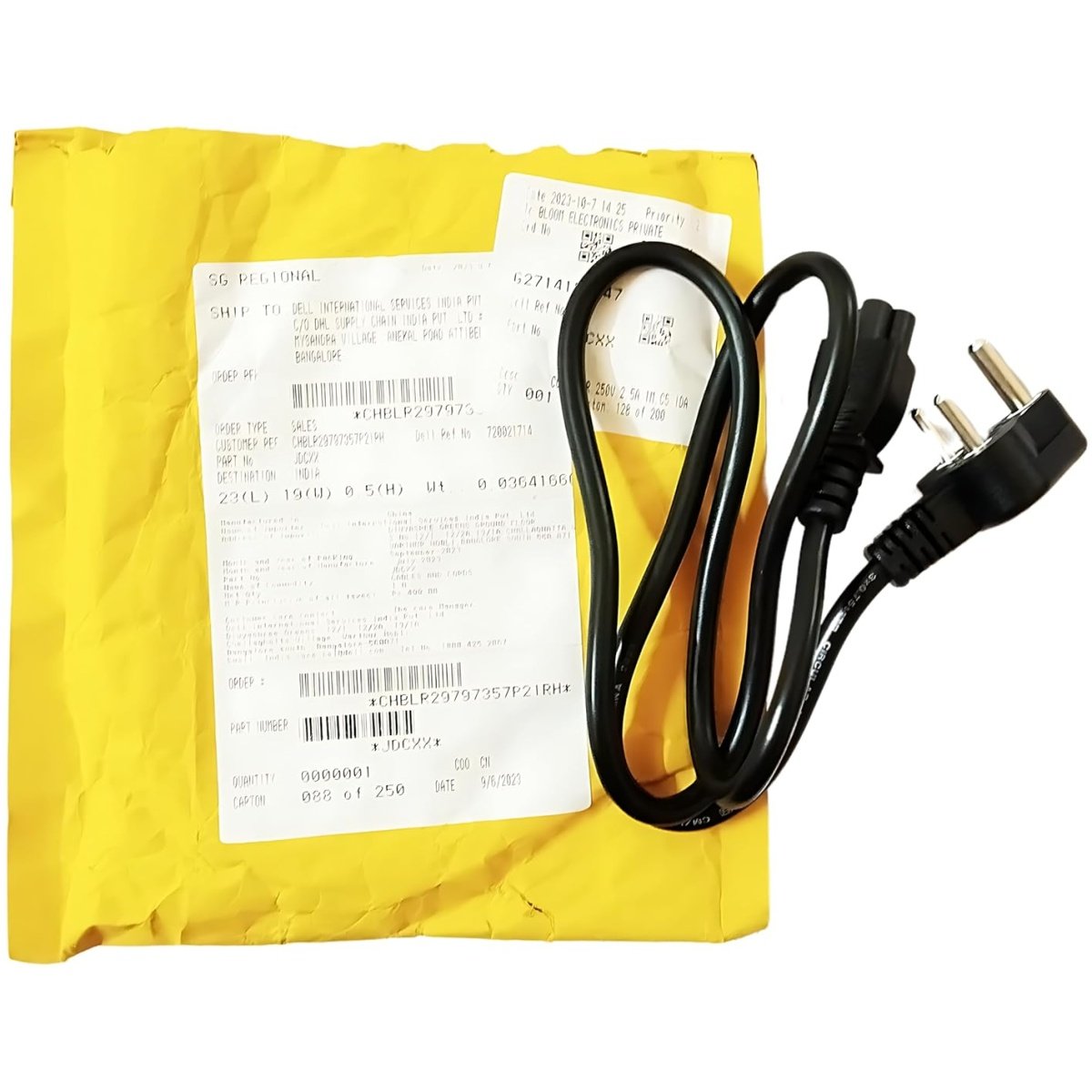 Dell Original Laptop Power Cable 100% Original - Image 1