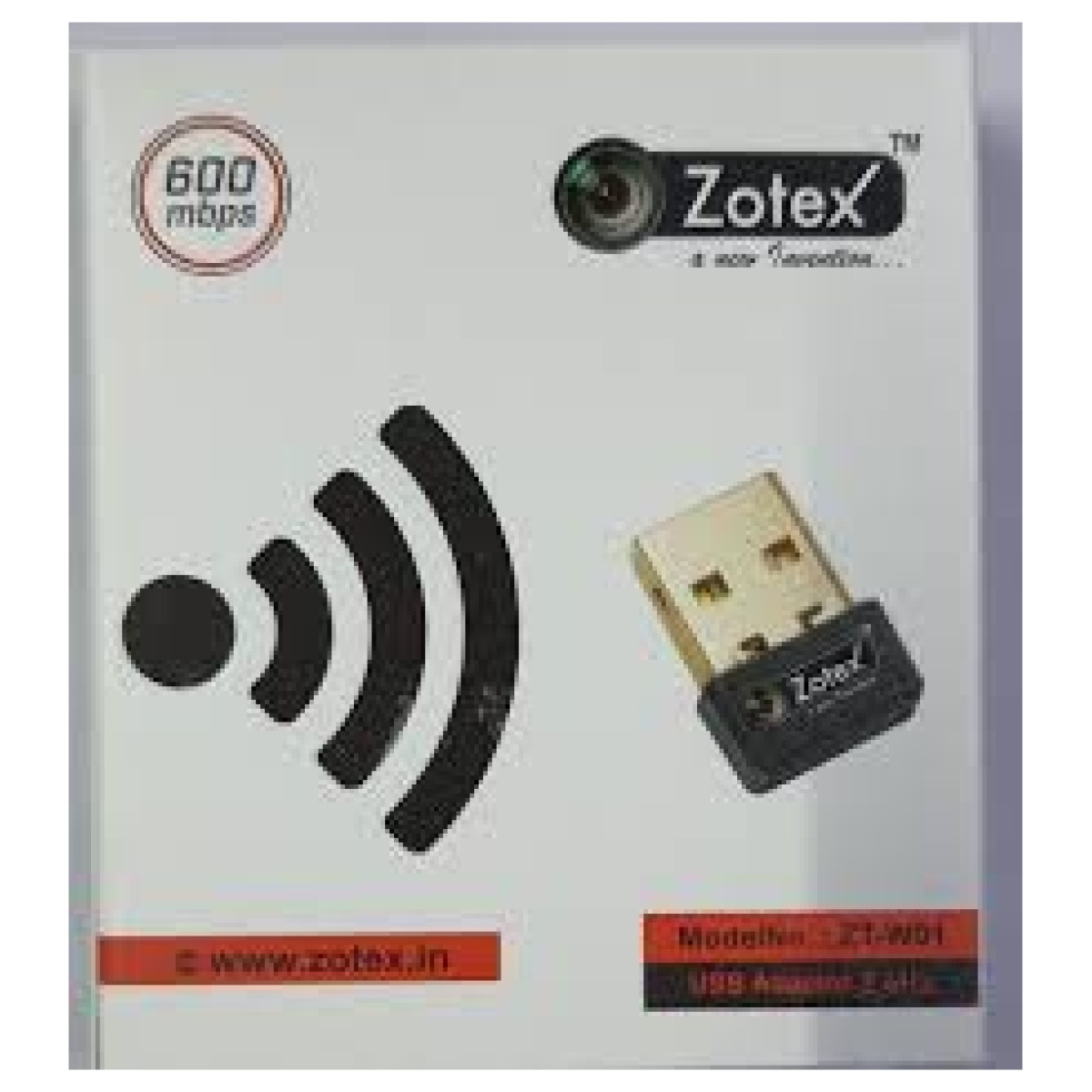 ZOTEX USB WIFI ZT-W01 ADAPTER USB Adapter - Image 1