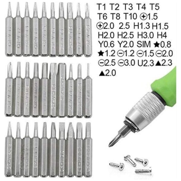 SCREW DRIVER SET 32BIT