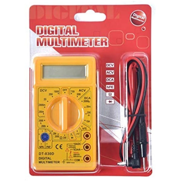 LCD DISPLAY DIGITAL MULTIMETER