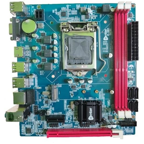 Enter H61Motherboard DDR3 Micro ATX 2nd/3rd  with M.2 Nvme Slots