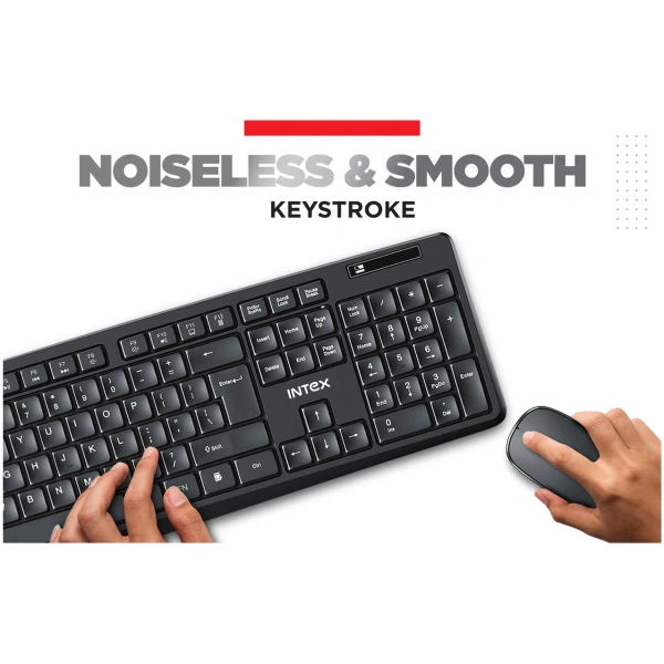 Intex POWER Wireless Keyboard & Mouse Combo 1 Year Warranty